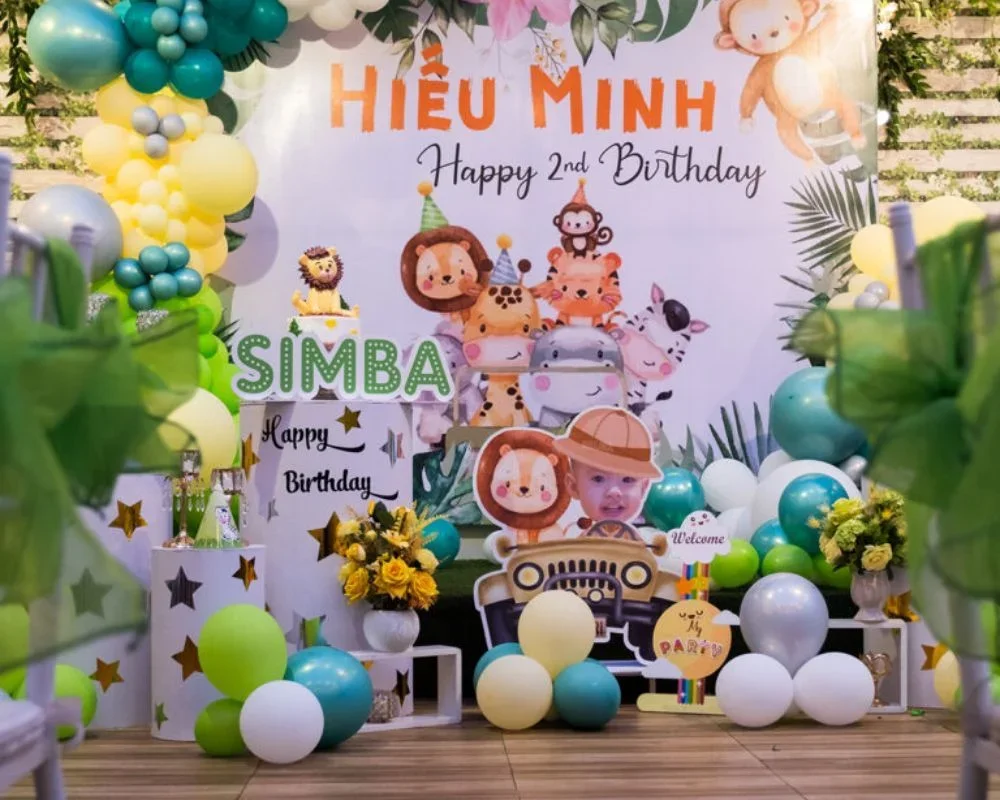 Vườn Quê còn nhận trang trí cho các buổi tiệc quan trọng như sinh nhật, đám cưới,...