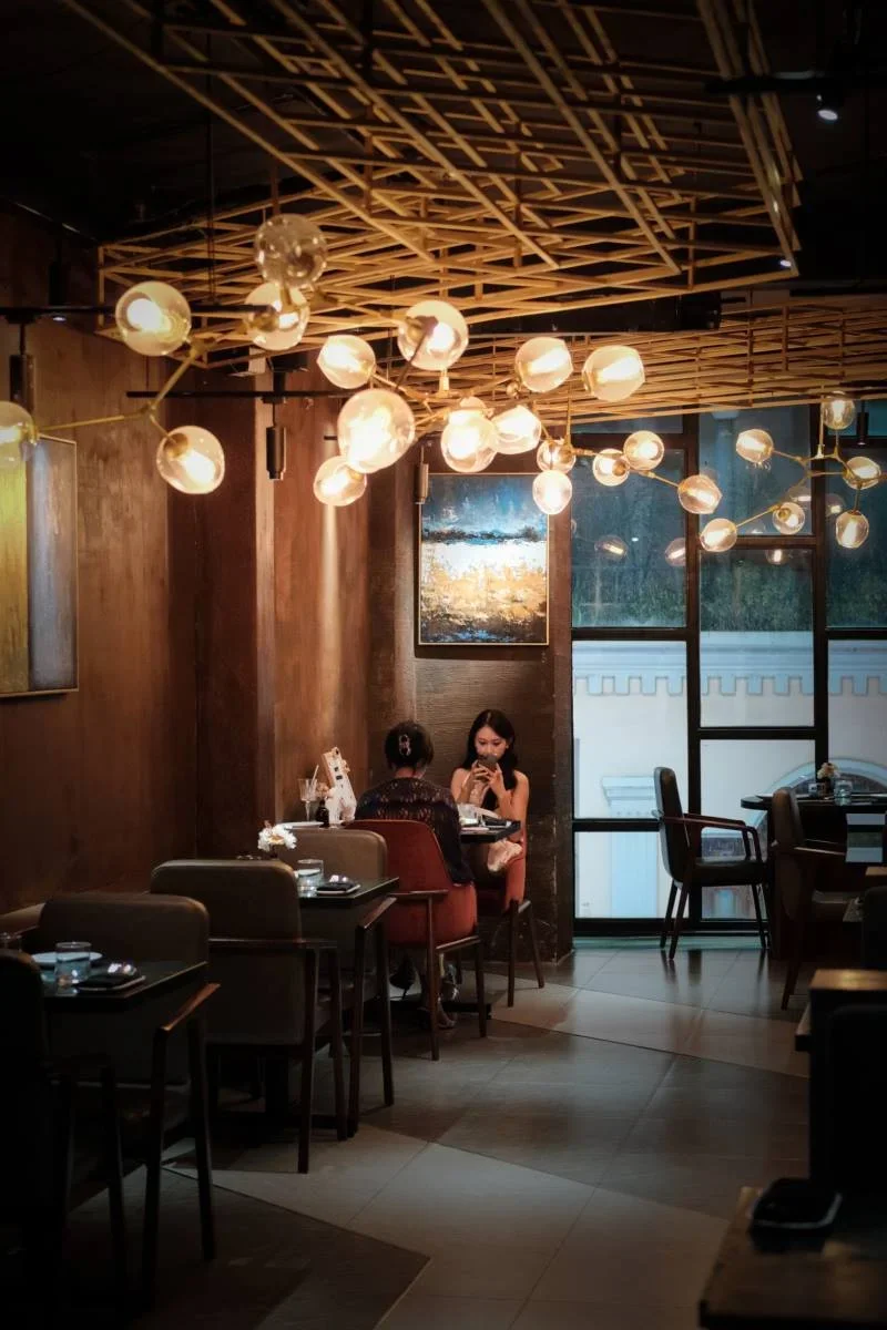 Step into Hẻm Spaghetti and experience a blend of modern elegance and artistic charm