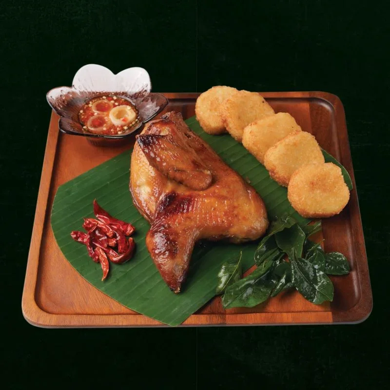 Một trong những món ăn ngon tại nhà hàng Gà Trống