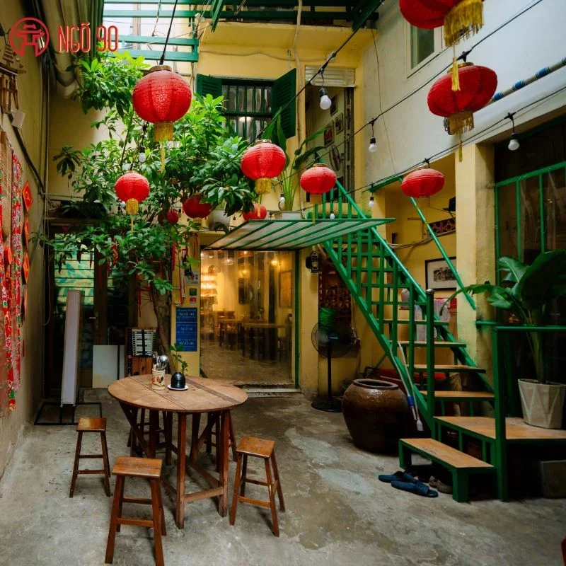 Không gian ấm cúng, lý tưởng để thưởng thức ẩm thực.