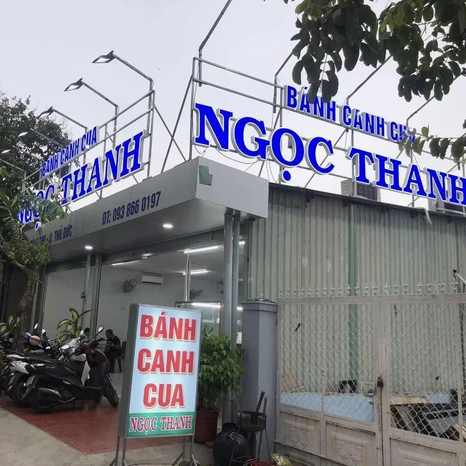 Ngọc Thanh: Không gian thoải mái, bánh canh ngon, giá cả hợp lý