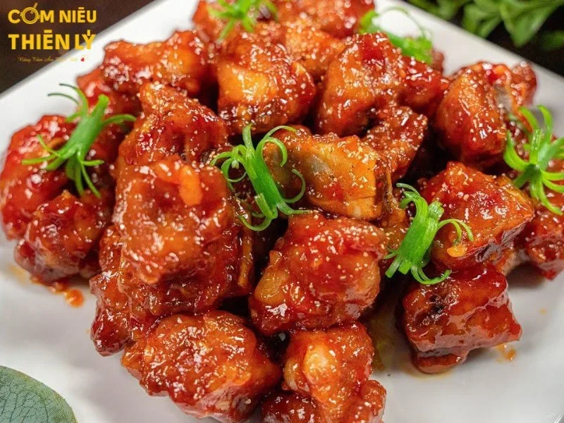 Tender, braised spare ribs, rich and flavorful