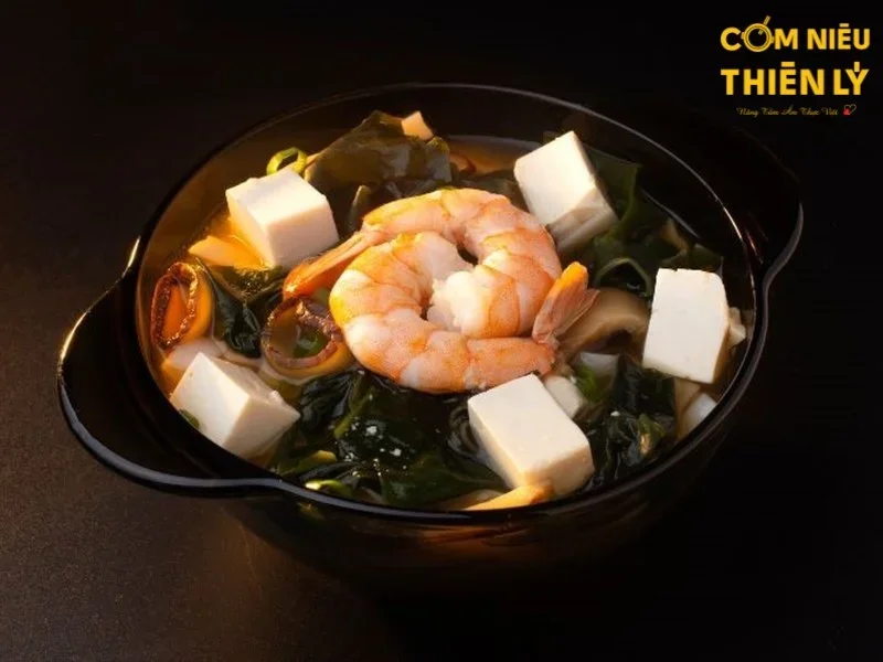 The refreshing seaweed soup