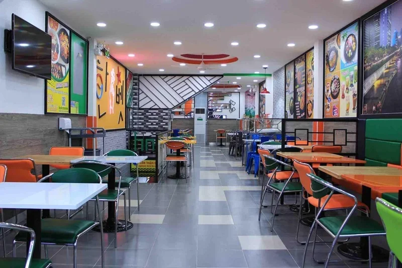 The café's space is also arranged in a Korean style