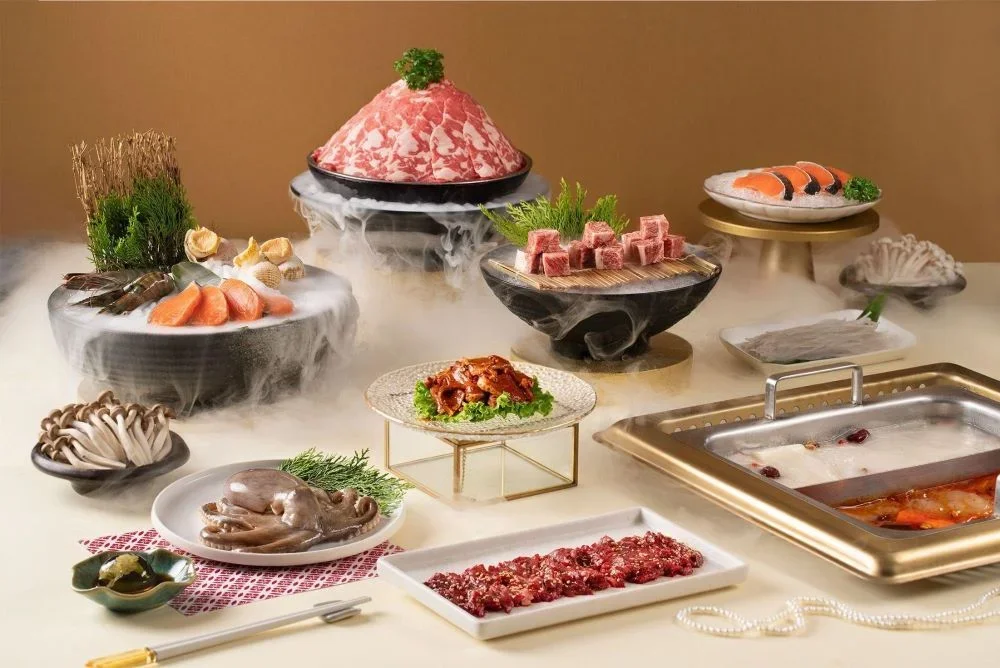 Cách bài trí hấp dẫn tại Manwah - Taiwanese Hot Pot