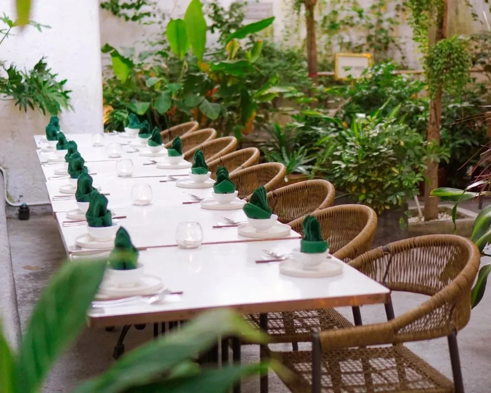 Secret Garden offers a space that connects guests with nature.