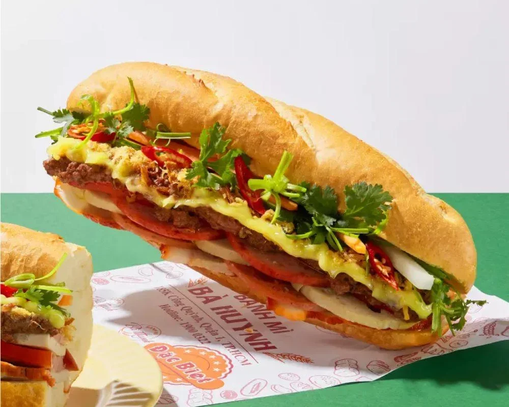 Banh mi is a renowned dish that truly represents the culinary essence of Saigon.